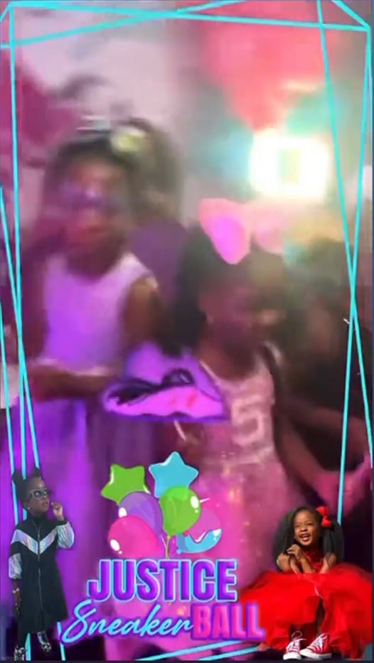 sneaker ball overlay 360 photo booth